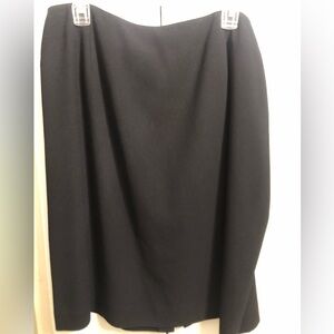 Jones New York Classic Black Pencil Skirt